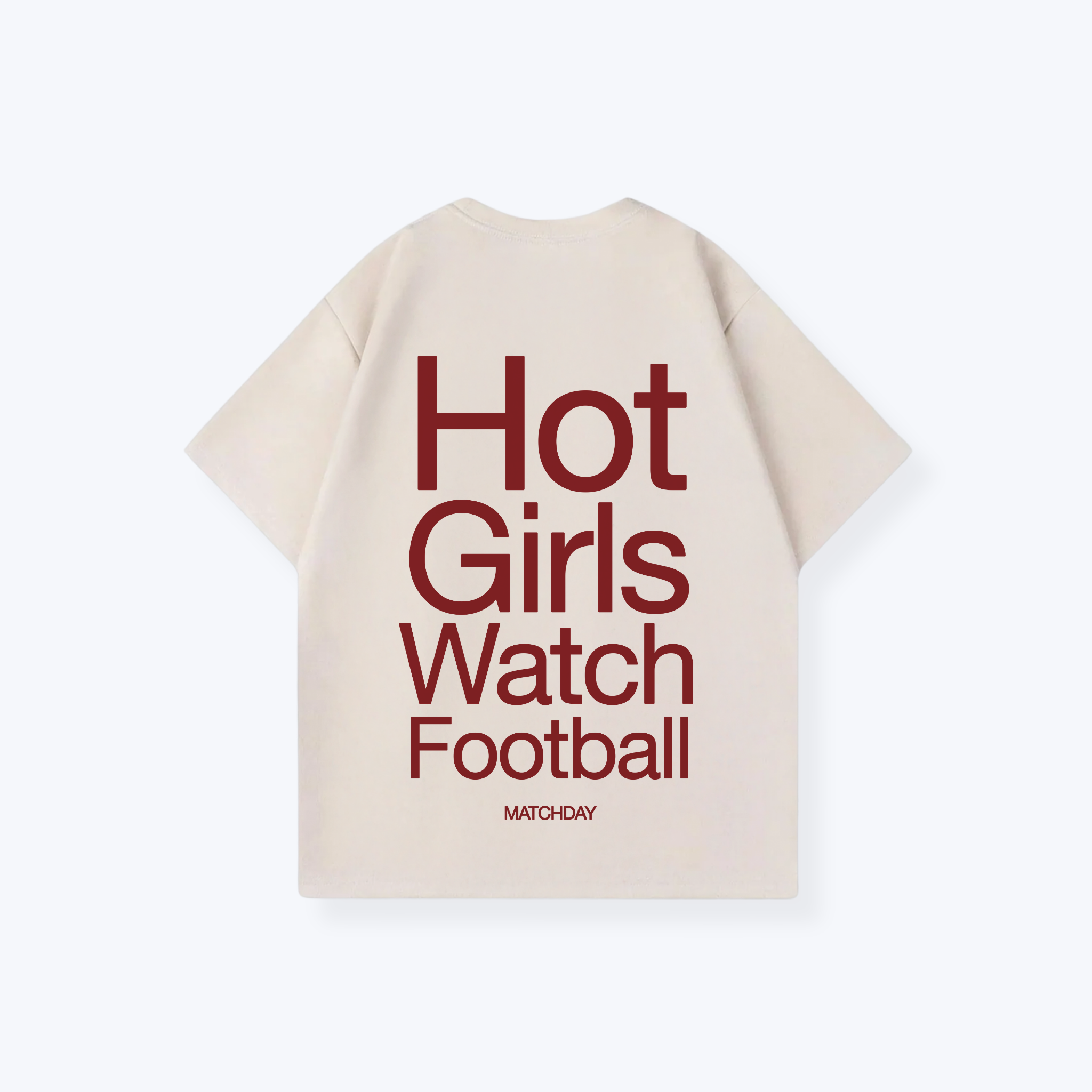 HOT GIRLS WATCH FOOTBALL SHIRT