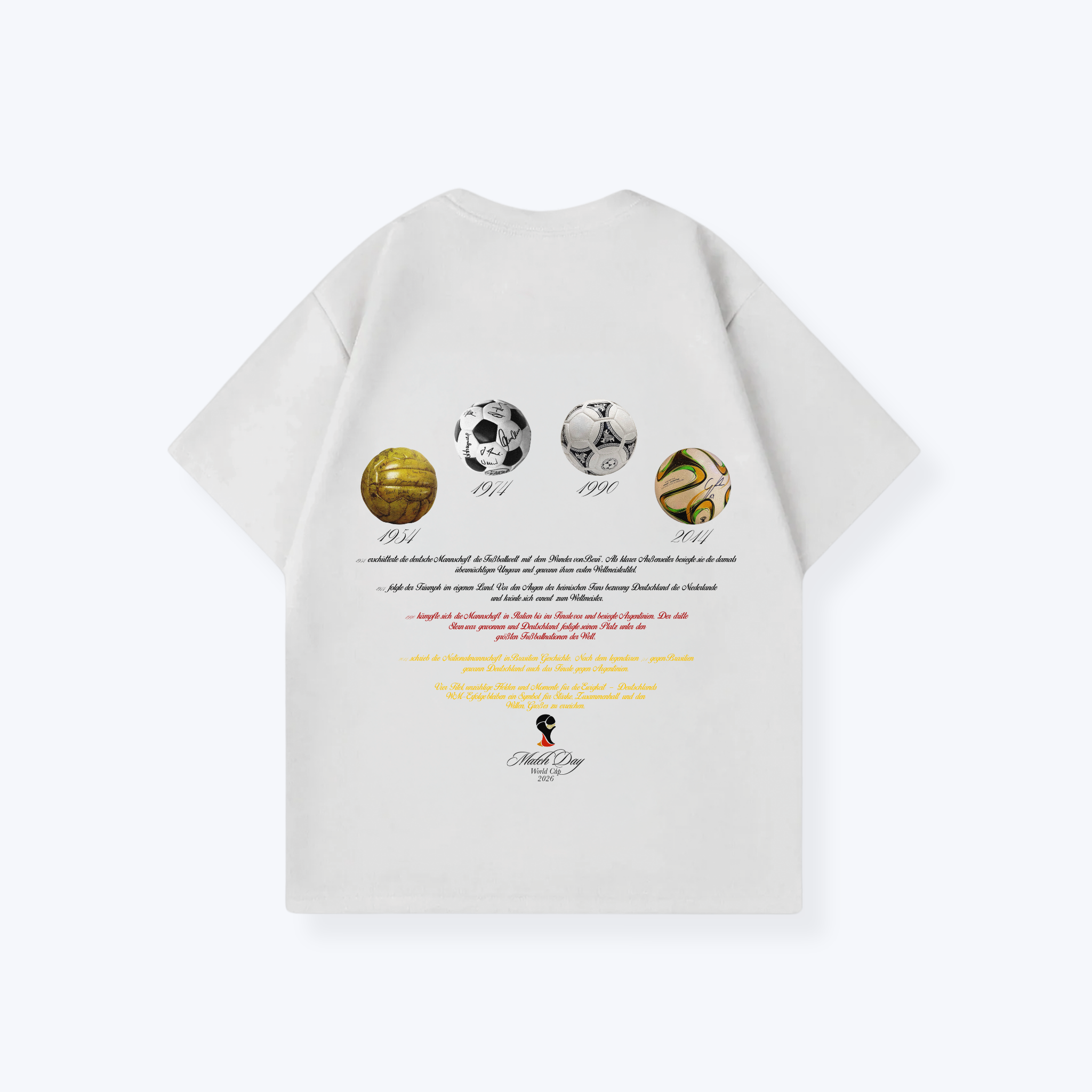 GERMAN WM TITLES SHIRT