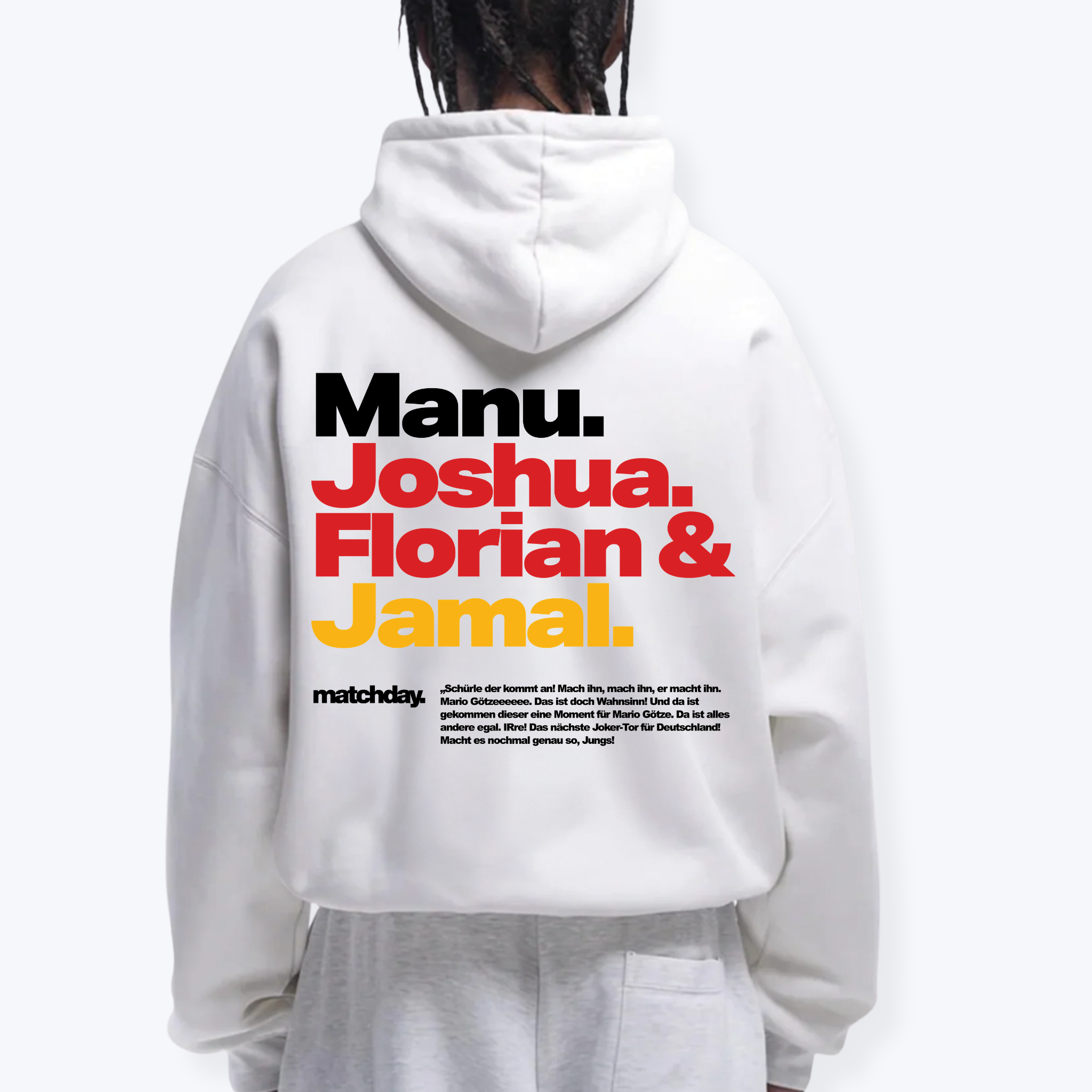 MANU, JOSHUA, FLORIAN & JAMAL HOODIE