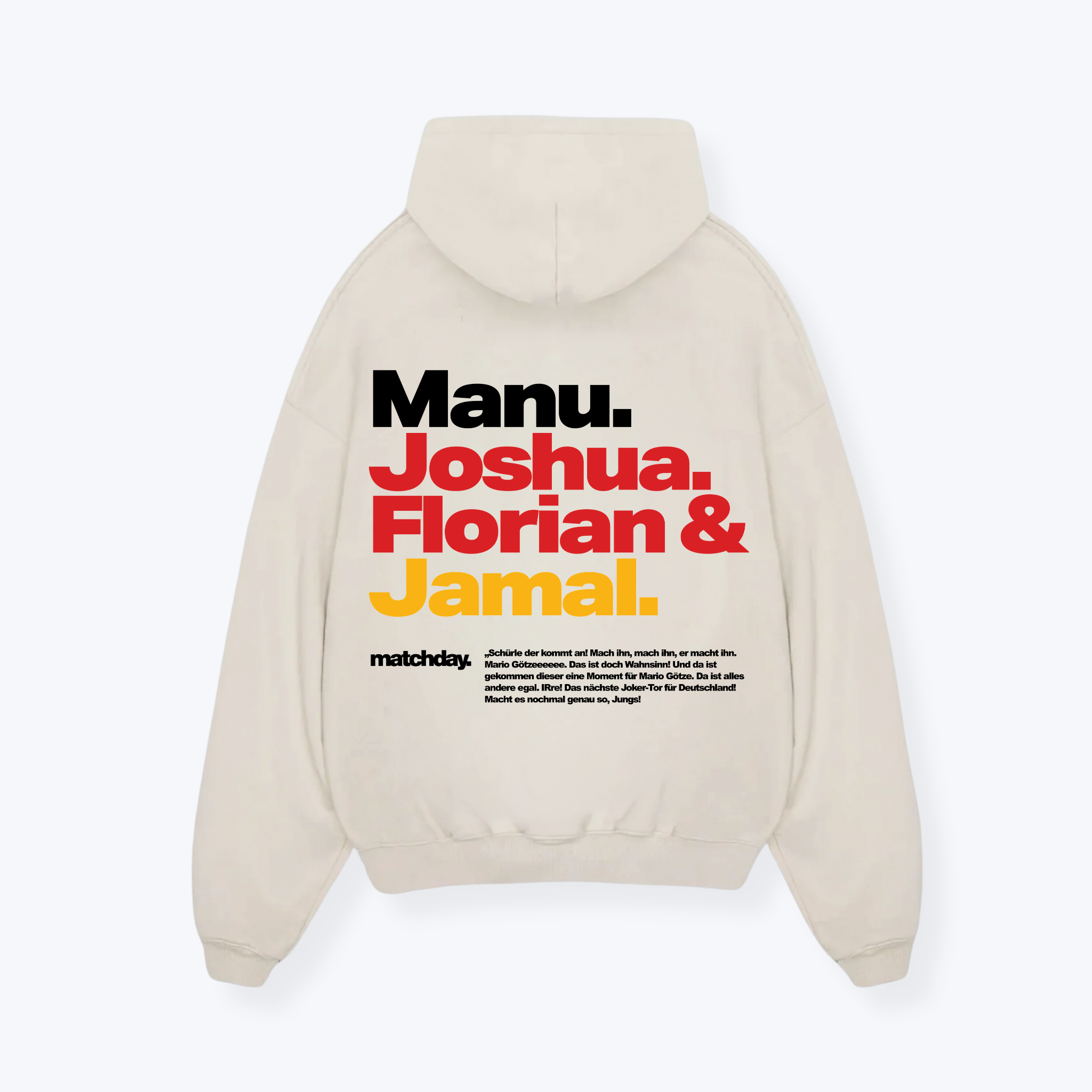 MANU, JOSHUA, FLORIAN & JAMAL HOODIE