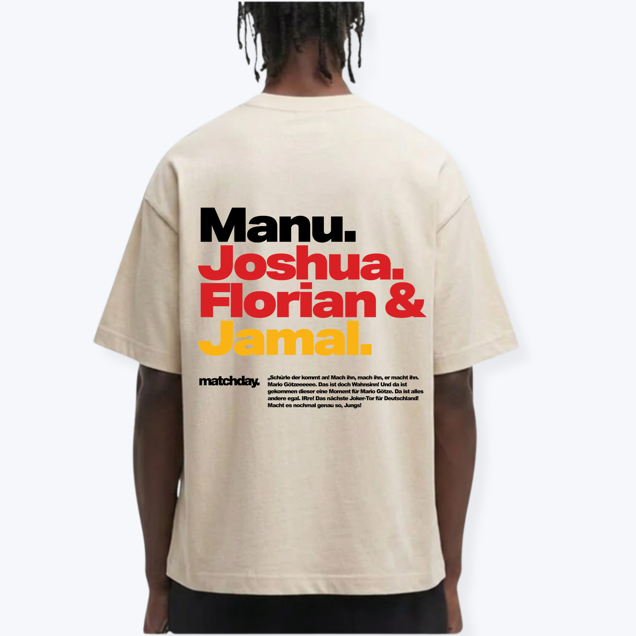 MANU, JOSHUA, FLORIAN & JAMALS SHIRT