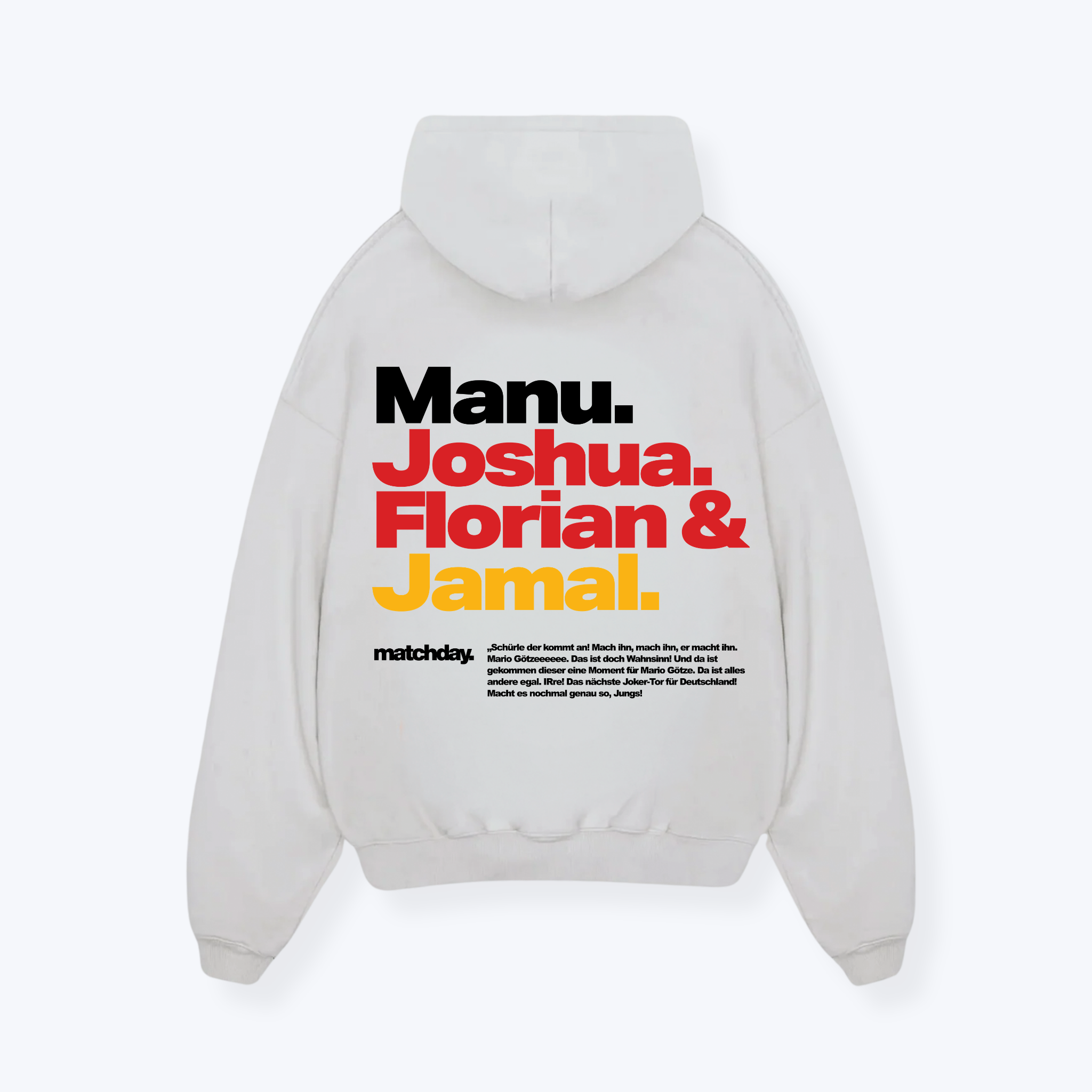 MANU, JOSHUA, FLORIAN & JAMAL HOODIE